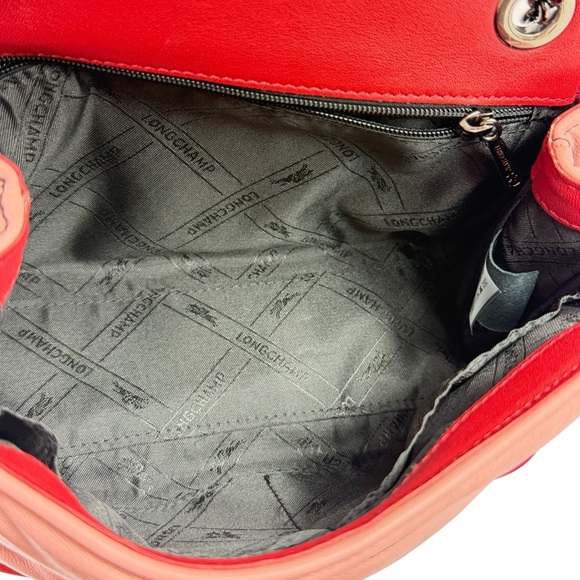 LONGCHAMP Brioche Quilted Multicolor Leather Crossbody Shoulder Bag - Picture 12 of 17